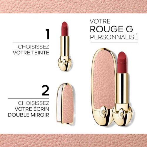 GUERLAIN Rouge G de Guerlain - L'écrin bijou double miroir - Le